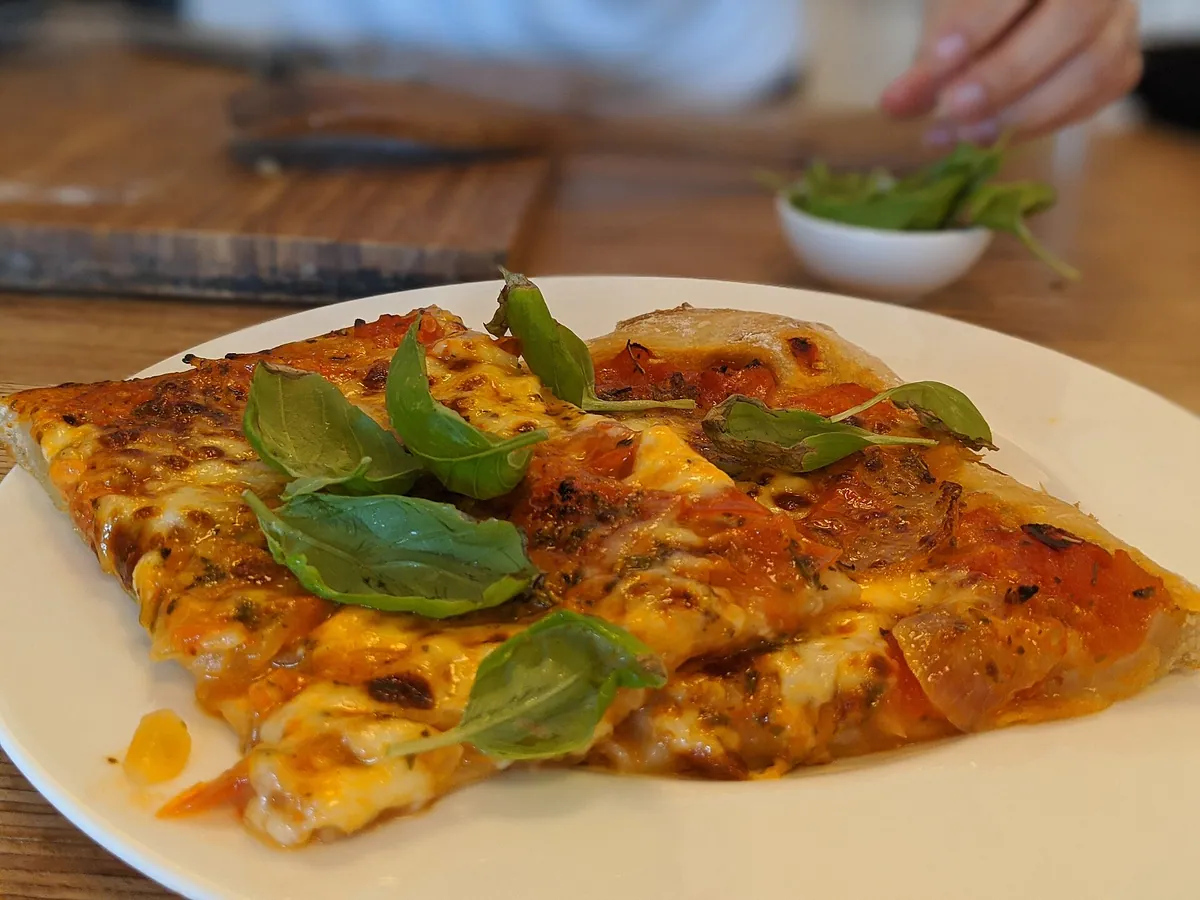 Pizza food typical of Milan Woodfire Pizza