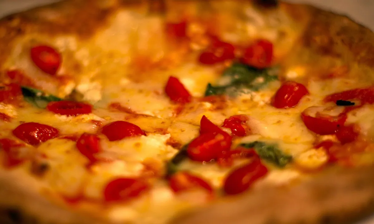 Pizza food typical of Milan Woodfire Pizza
